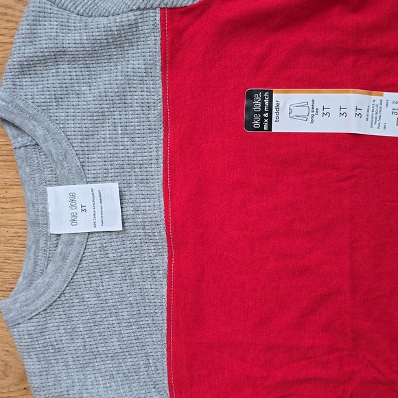OKIE DOKIE AND CARTER'S BRANDS TODDLER BOYS SHIRT BUNDLE OF 4 ITEMS SIZE 3T - Picture 15 of 16